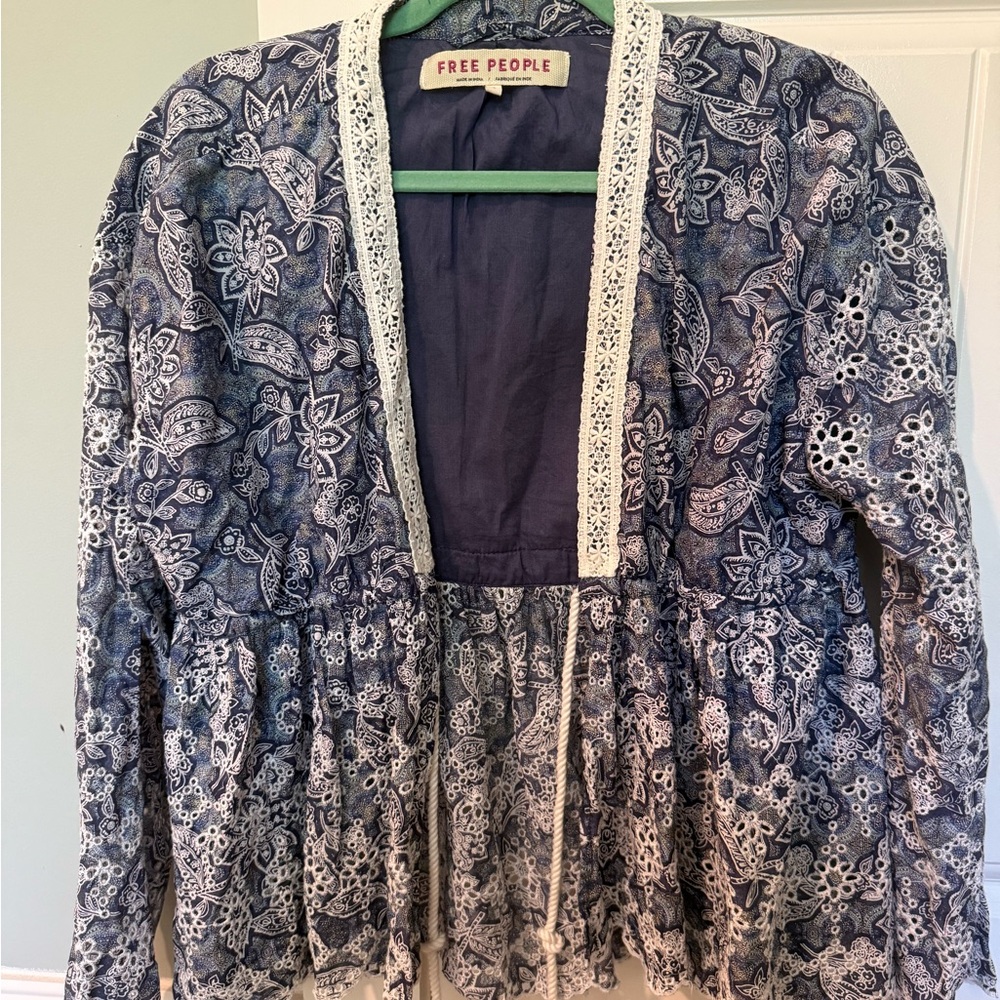 Free People Anissa Bed Jacket